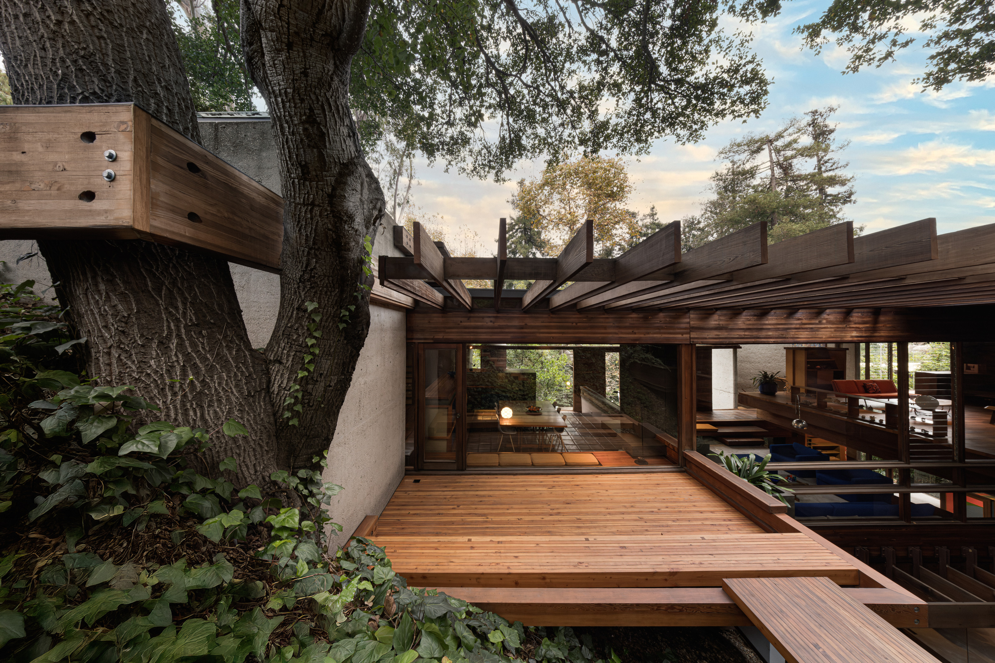 Exterior views of the Kappe House