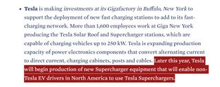 white house tesla supercharger expansion