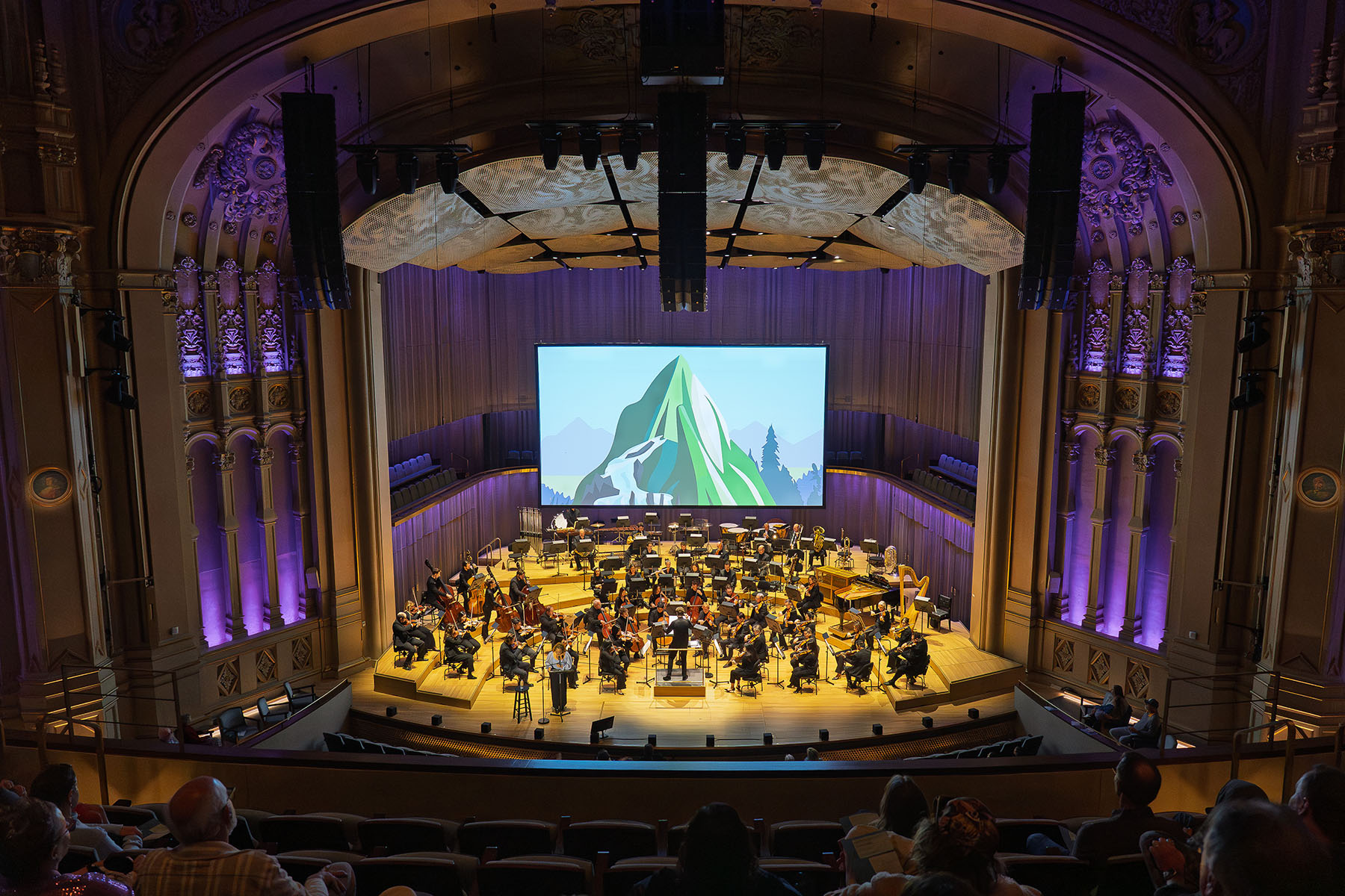 Jacobs Music Center, home of the San Diego Symphony Orchestra, now has an L-Acoustics loudspeaker system.
