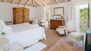 Bedroom at Trasierra, Spain