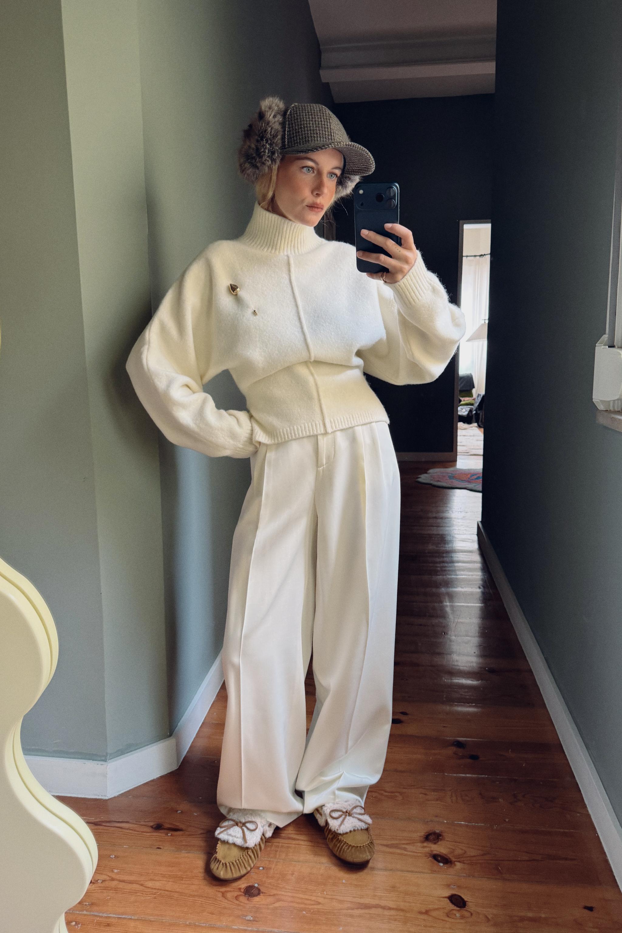 Soft Knit High Neck Jumper