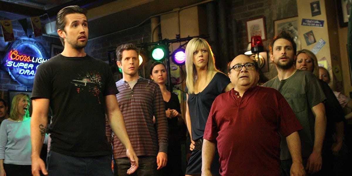 The main cast of _It&#039;s Always Sunny in Philadelphia._