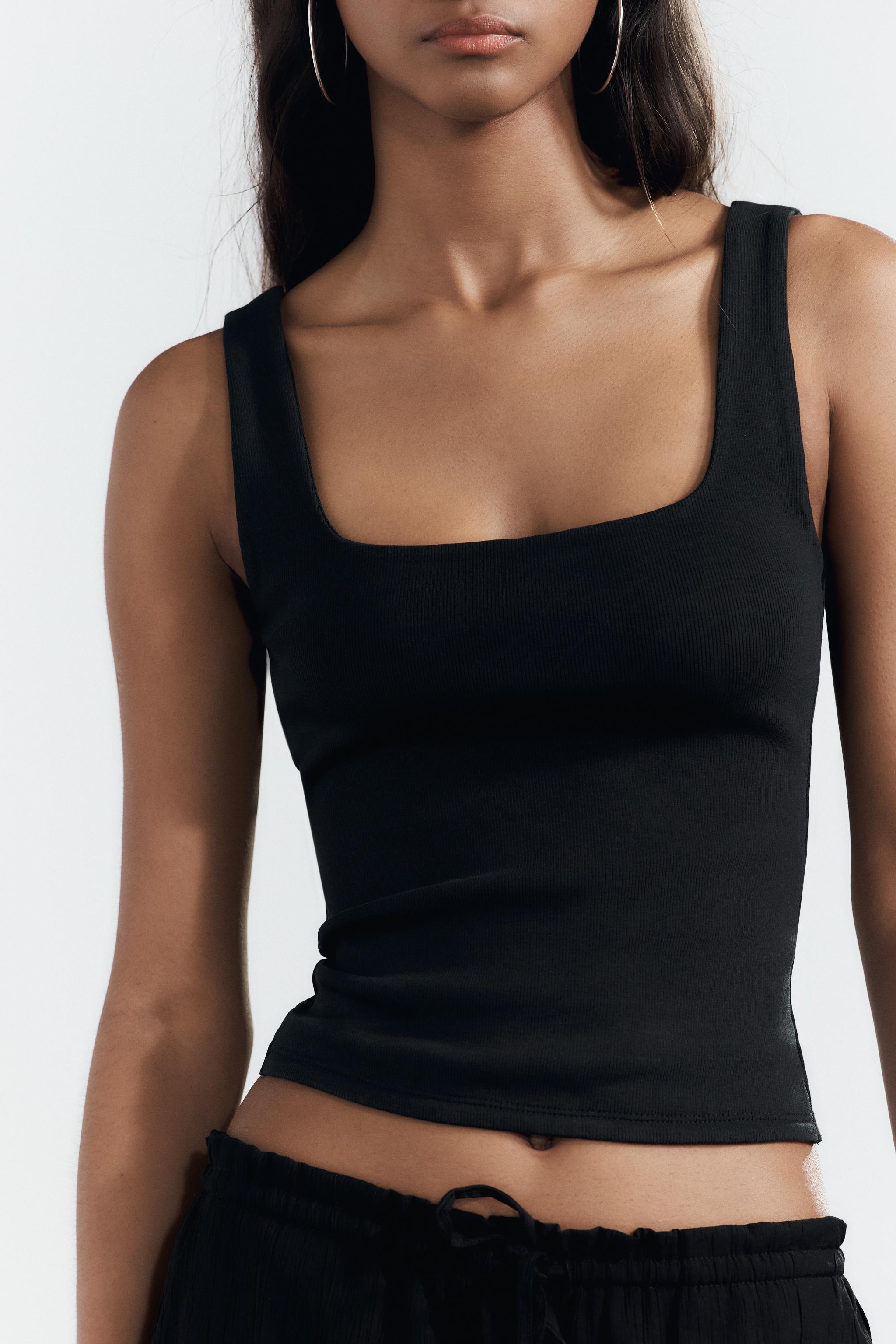 Wide Strap Tank Top