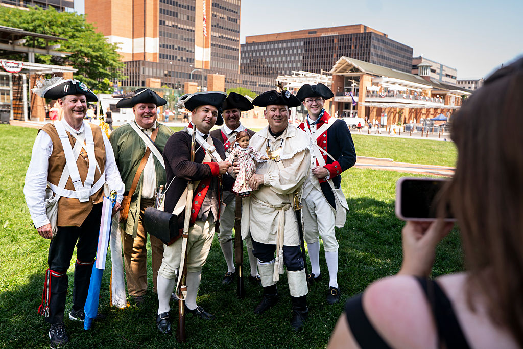Philadelphia has been getting ready to celebrate 4th July in a heatwave
