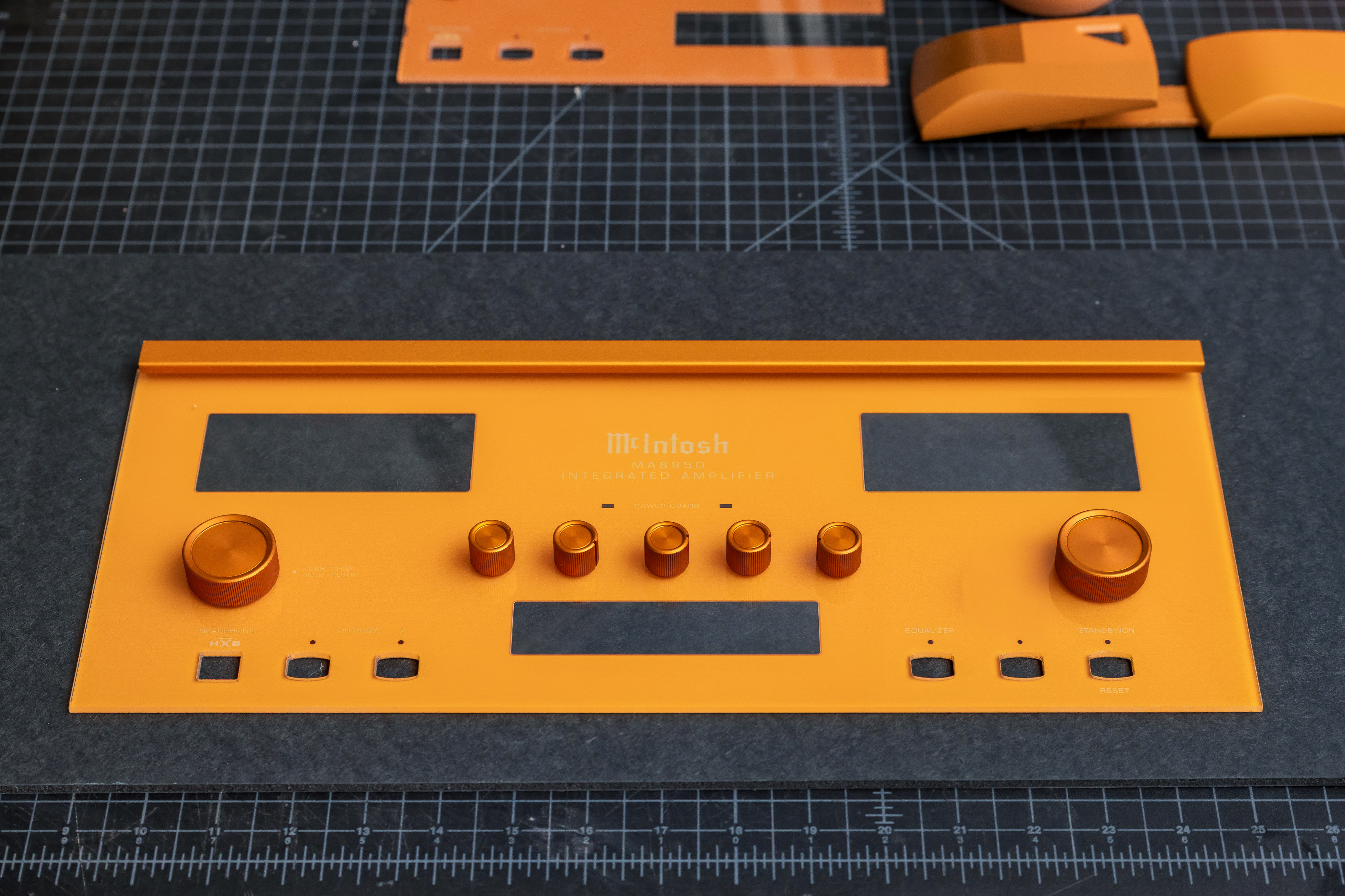 McIntosh MA8950 x Virgil Abloh Integrated Amplifier under construction