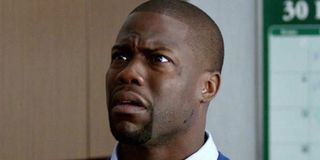 Teddy Walker (Kevin Hart) looks incredulous as he stands in a classroom in 'Night School'