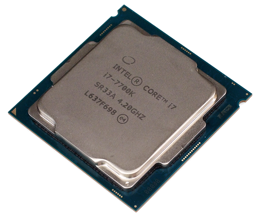 7th Gen Intel Core i7-7700K LGA 1151 CPU 4.5 GHz Quad Cores Processor 91W