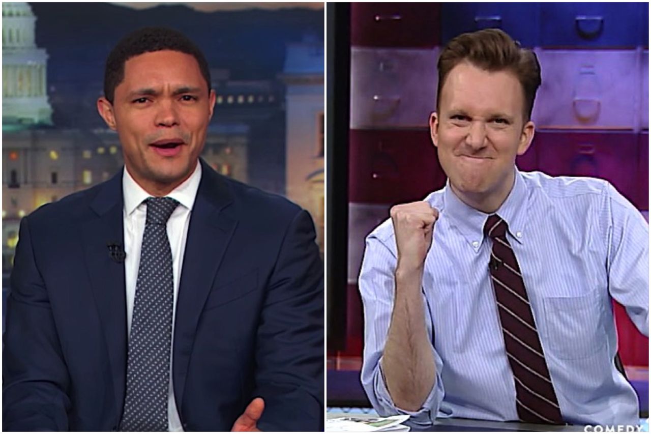 Trevor Noah and Jordan Klepper disagree on Sam Nunberg