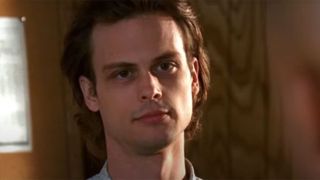 Matthew Gray Gubler talking on Criminal Minds.