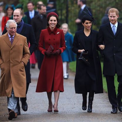 Prince William, Kate Middleton, Meghan Markle, Prince Harry, King Charles III