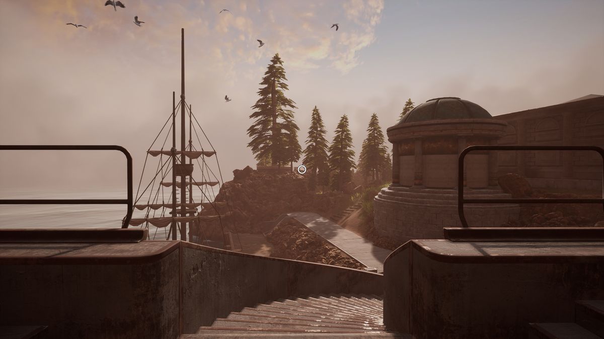Myst 2021 DLSS and FSR image quality comparisons