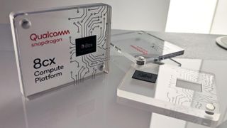 Qualcomm Snapdragon 8cx chip. (Credit: Tom's Hardware)