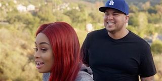 Rob Kardashian and Blac Chyna on Rob & Chyna