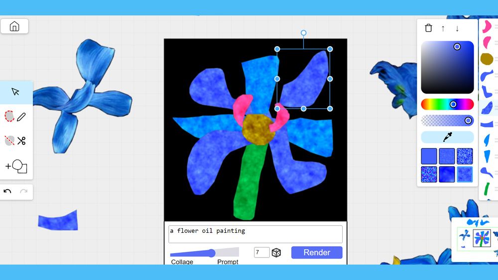 Artbreeder-Collages