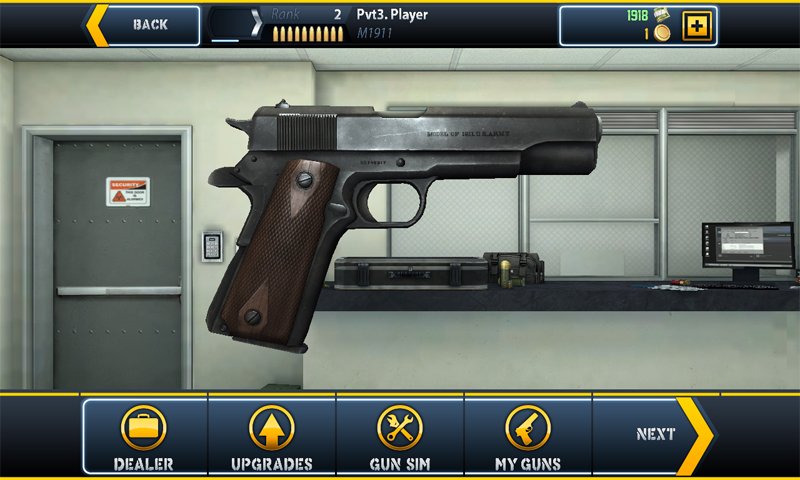 Gun Club 3 Armory Menu
