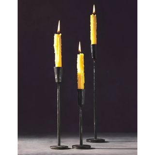 Iron Candle Holder