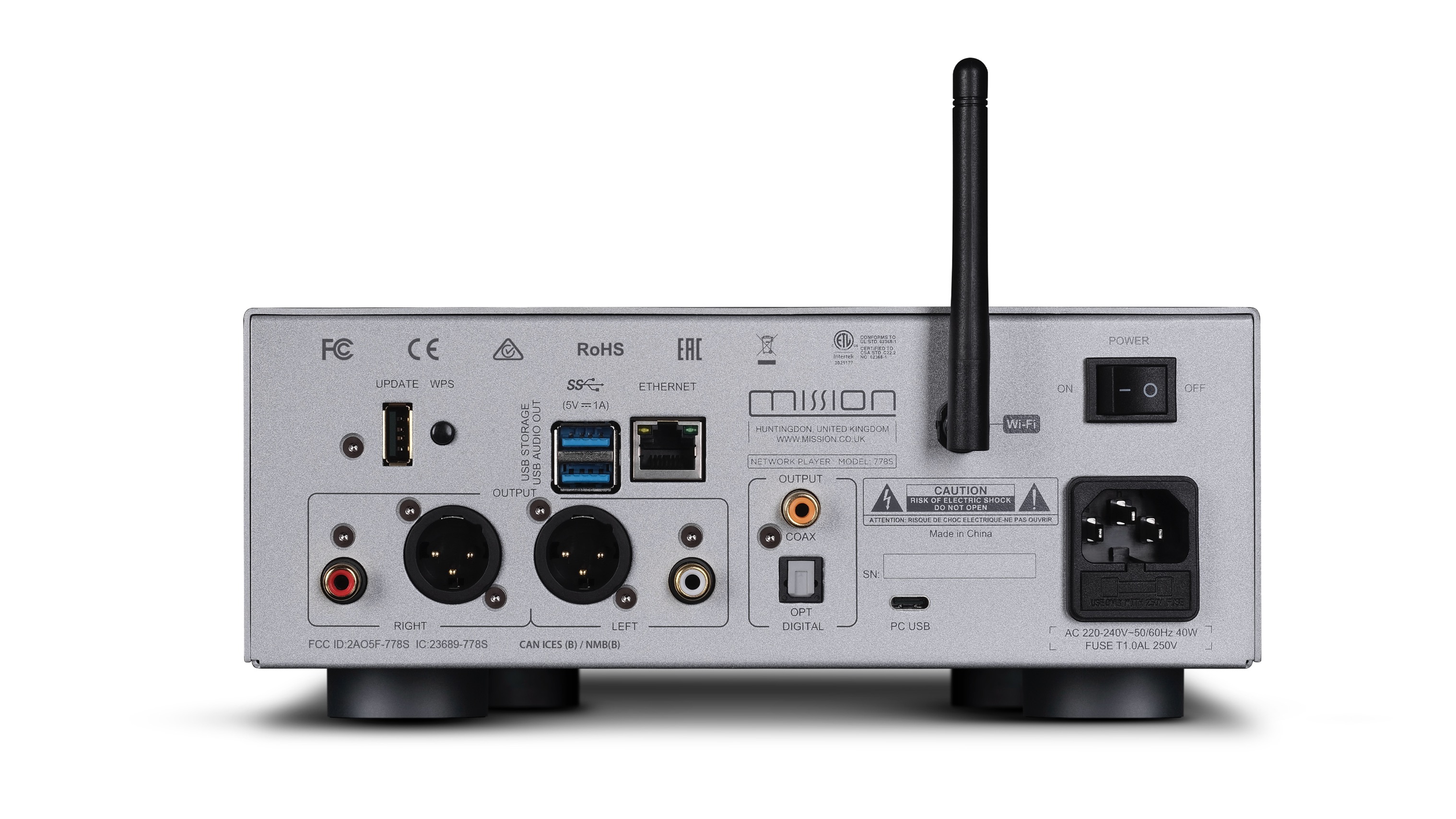 Mission 778S music streamer