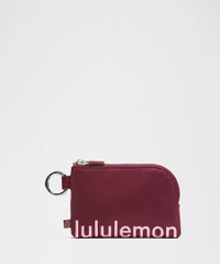 Lululemon Clippable Card Pouch Iridescent