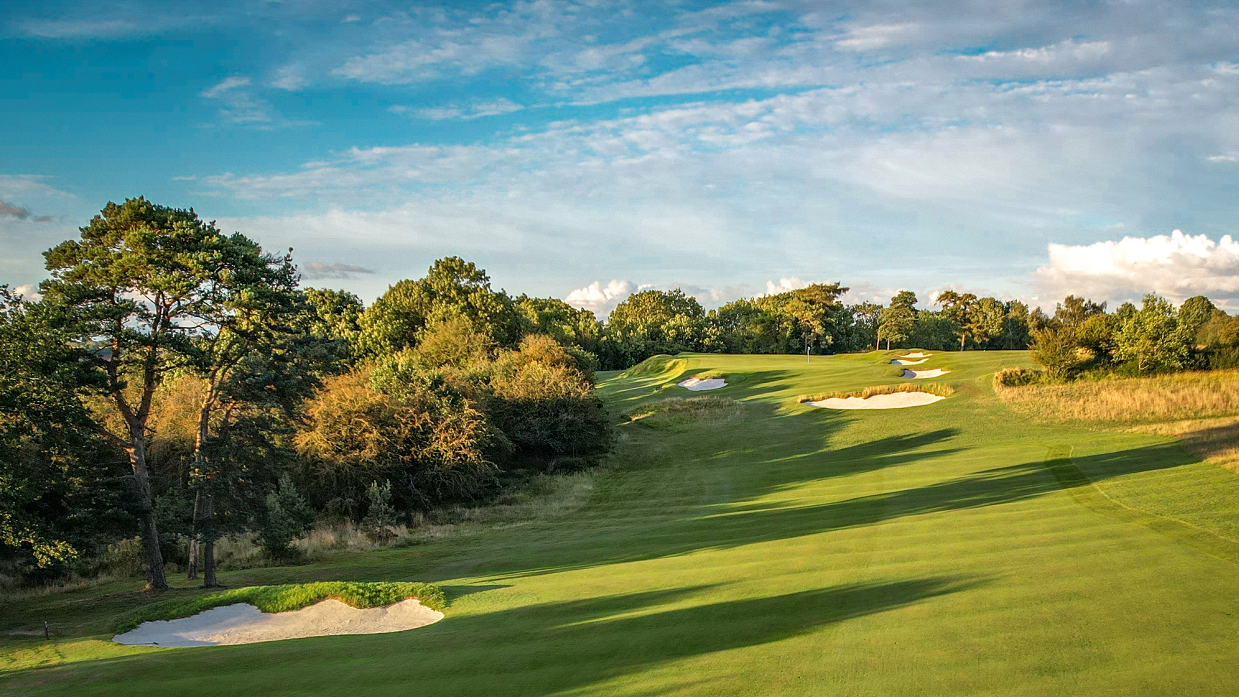 The excellent 7th hole at Luffenham Heath