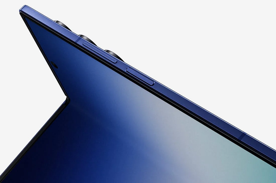 A leaked rendering of the Samsung Galaxy Z Fold 7
