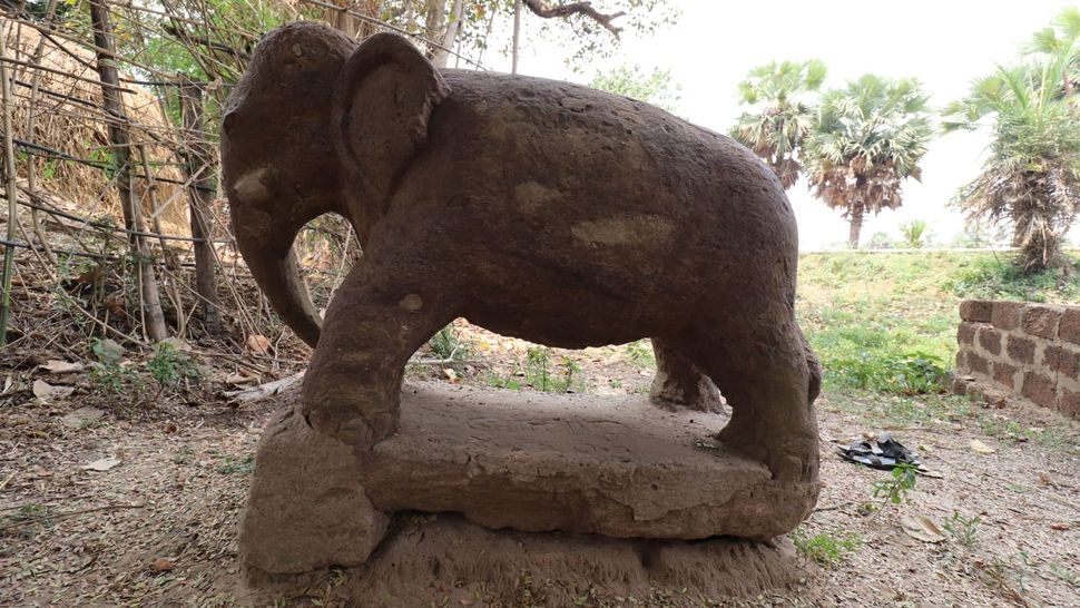 2,300-year-old Buddhist elephant statue from India is one of the oldest ...