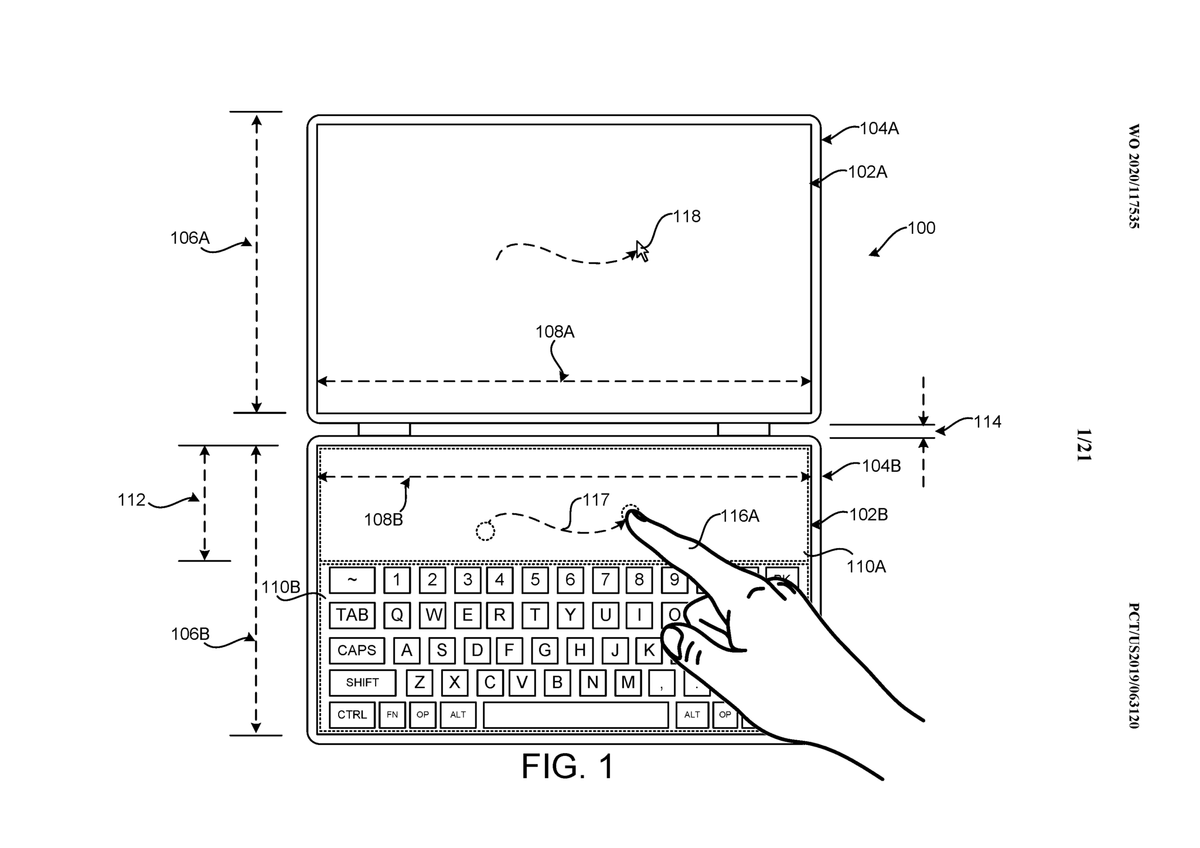 Surface Neo Touchpad Patent