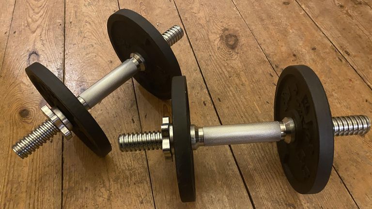 Domyos Weight Training 20 Kg Threaded Weights Kit review