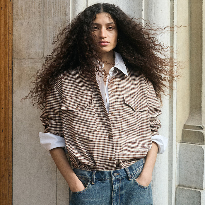 Women wear H&amp;M clothing. 