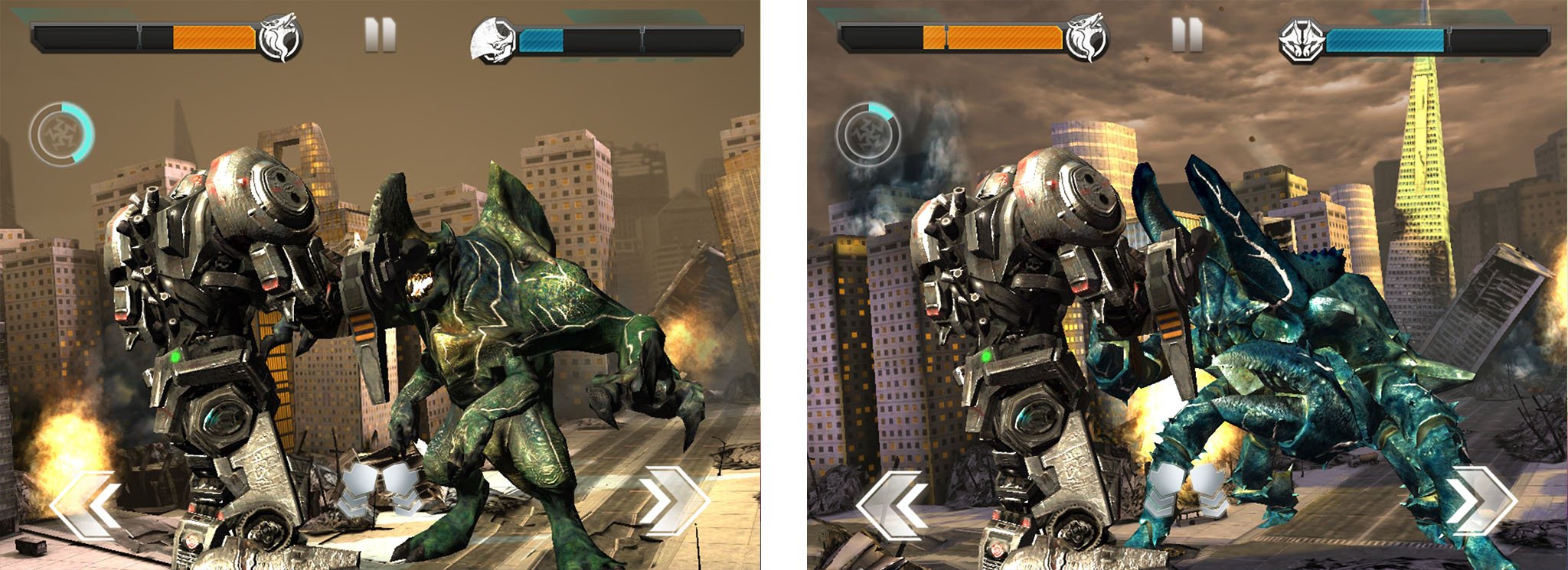 Pacific Rim battles