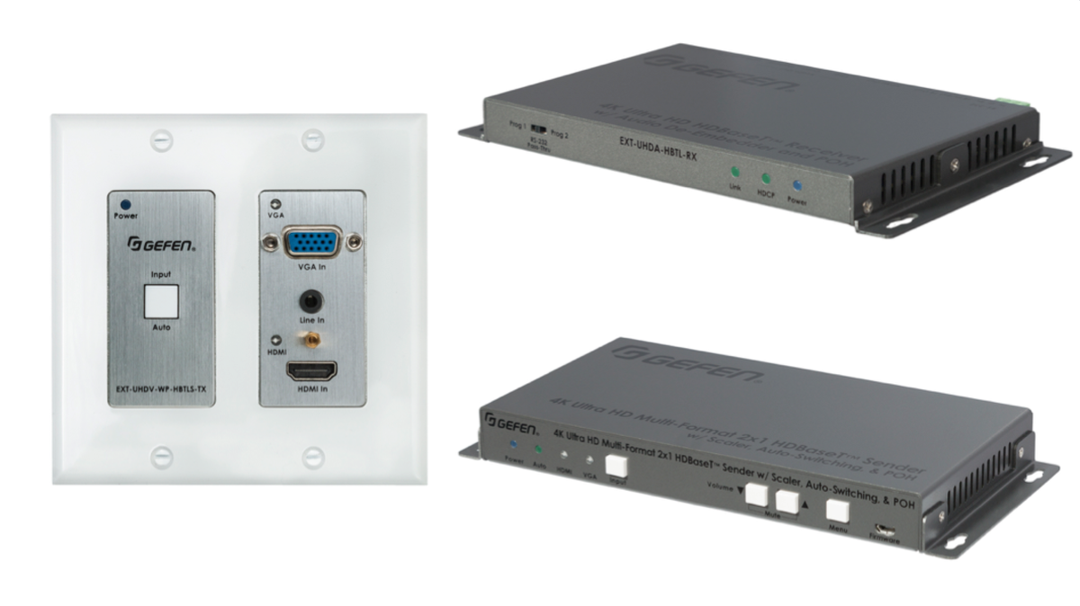 3セット GEFEN 4K Ultra HD HDBaseT Extender