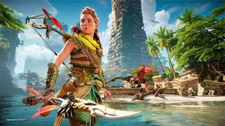 Image of Aloy in Horizon