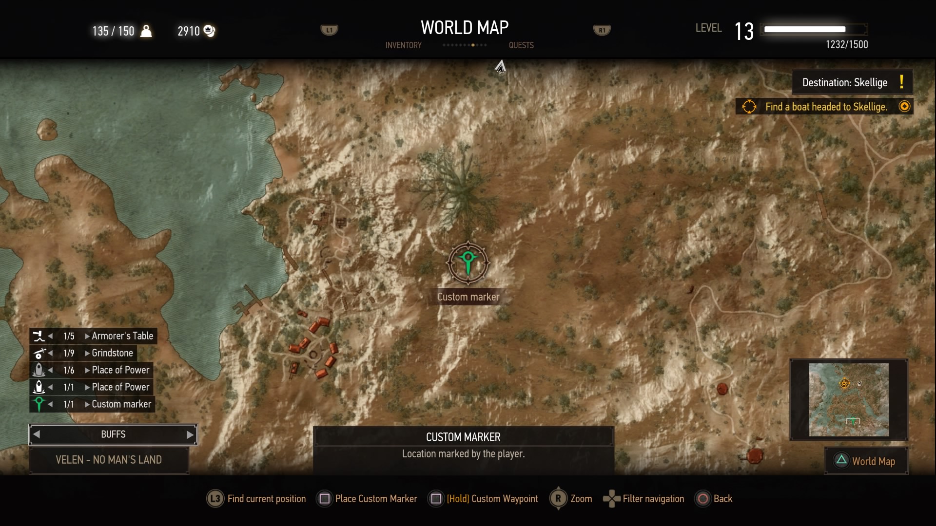 The witcher 3 places of power map фото 8