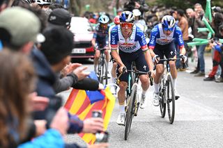 'I didn't want to take any risks' - Remco Evenepoel becomes top climbing domestique for a day at Volta a Catalunya for teammate Florian Lipowitz