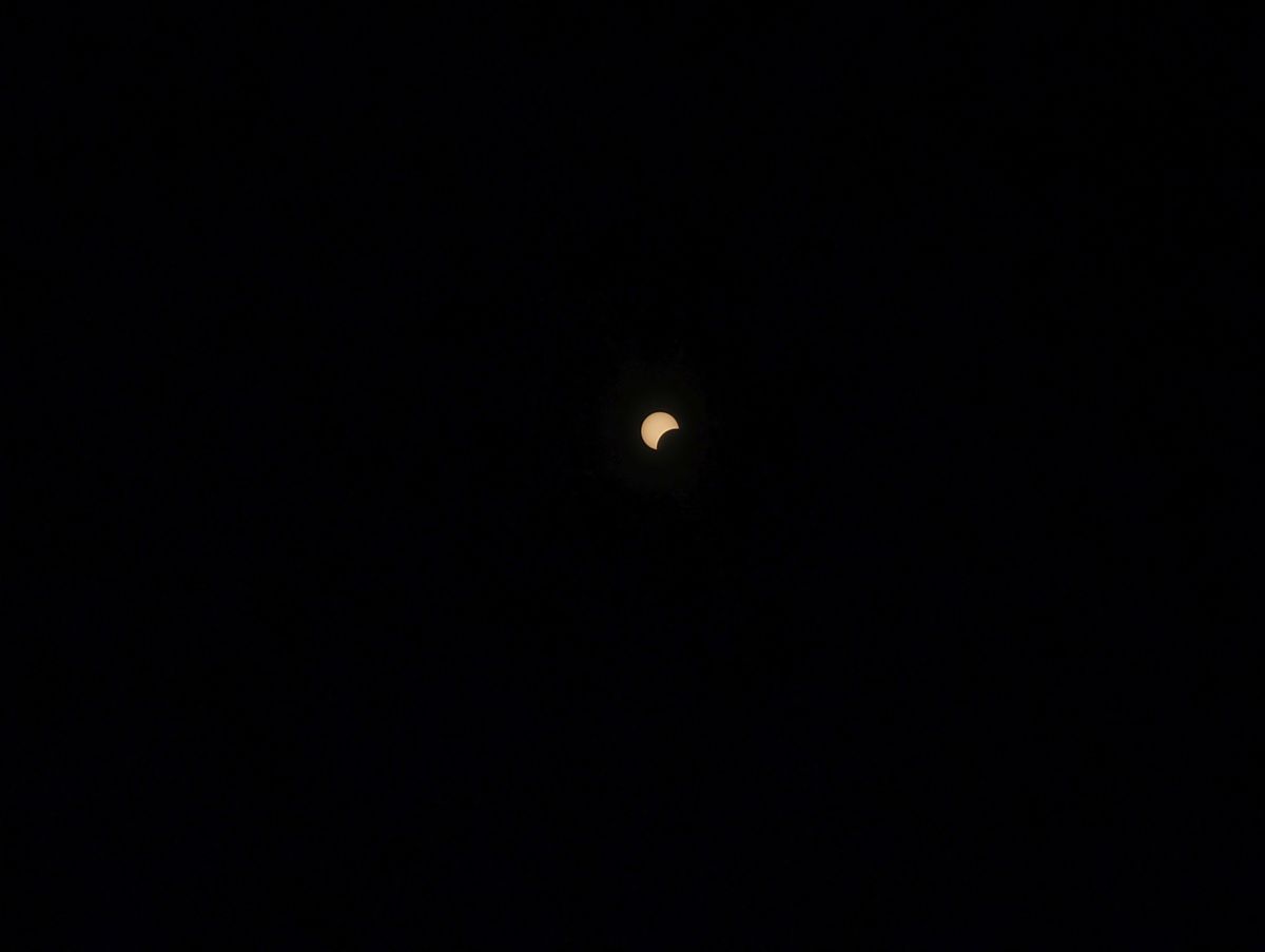 Google Pixel 8 Pro Solar Eclipse Sample.