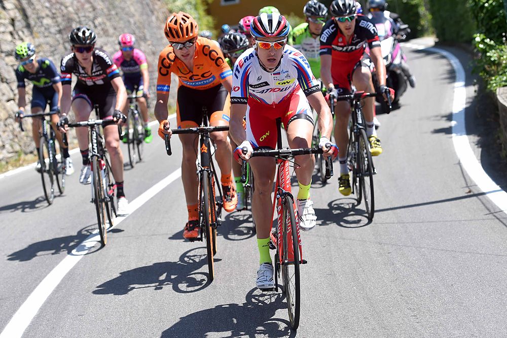 Katusha leading the way