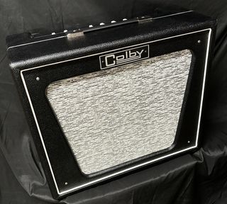 A photo of the Colby Elpico AC55 1x12 combo provided by Mitch Colby for use with Guitar Player's review of the amp