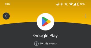 Google Play Store slightly tweaked logo