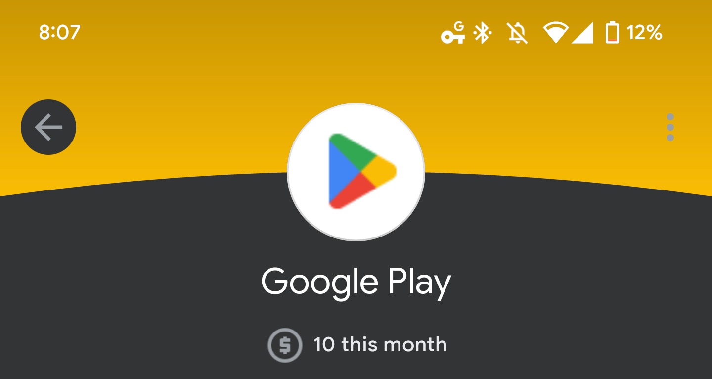 Google Play Store biraz değiştirilmiş logo