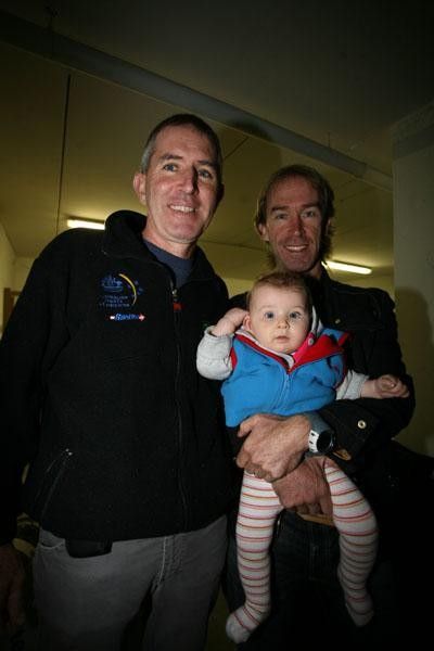 Brian Stephens (left) with brother Neil,