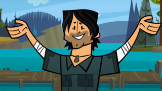 Chris, the host, of Total Drama Island.
