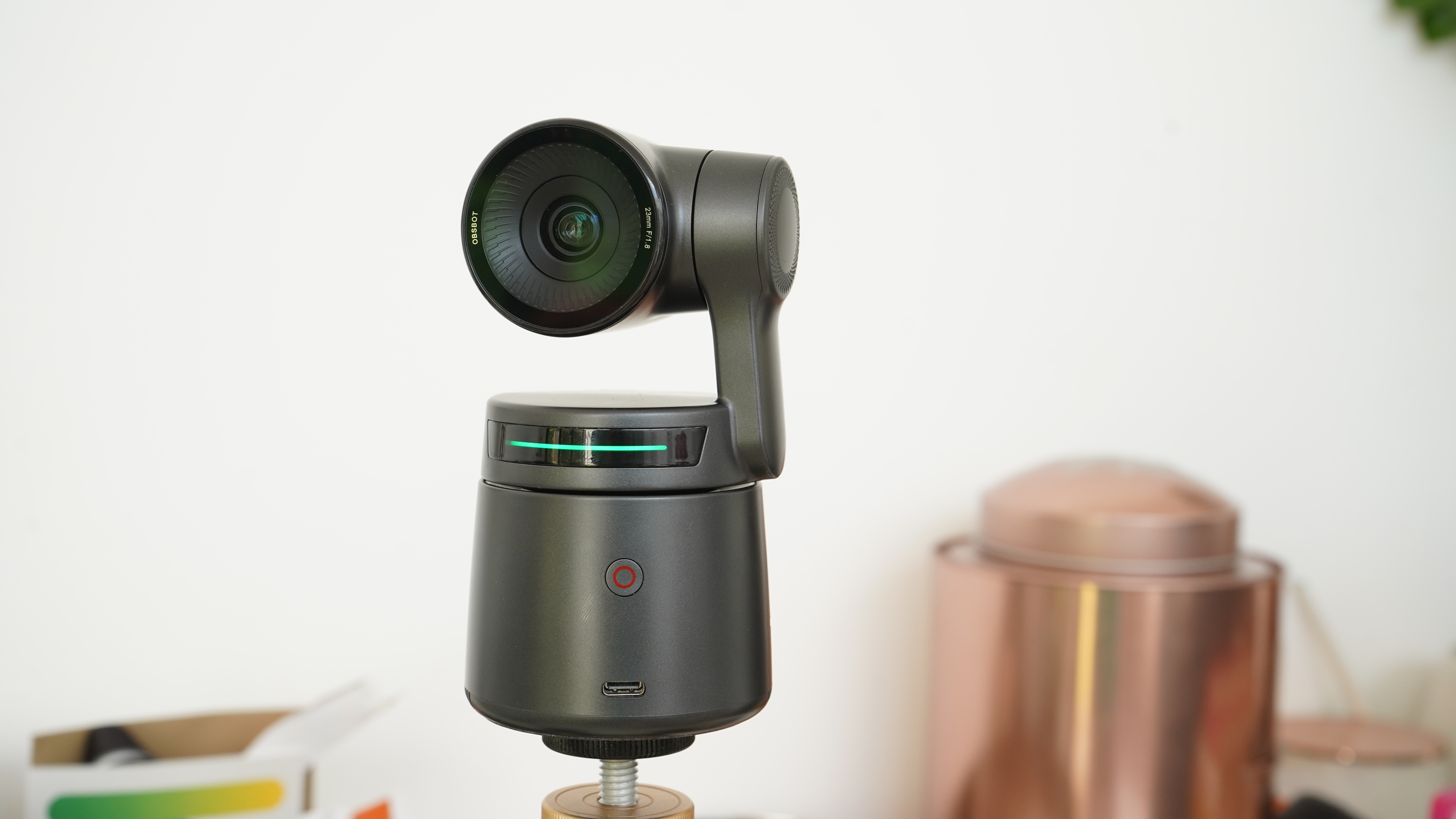 Obsbot Tail Air on a tripod