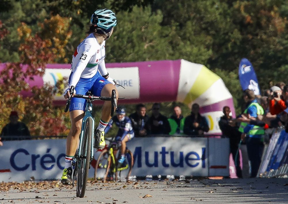 Chiara Teocchi looks back at the finish of the European championships