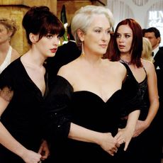 a scene from The Devil Wears Prada