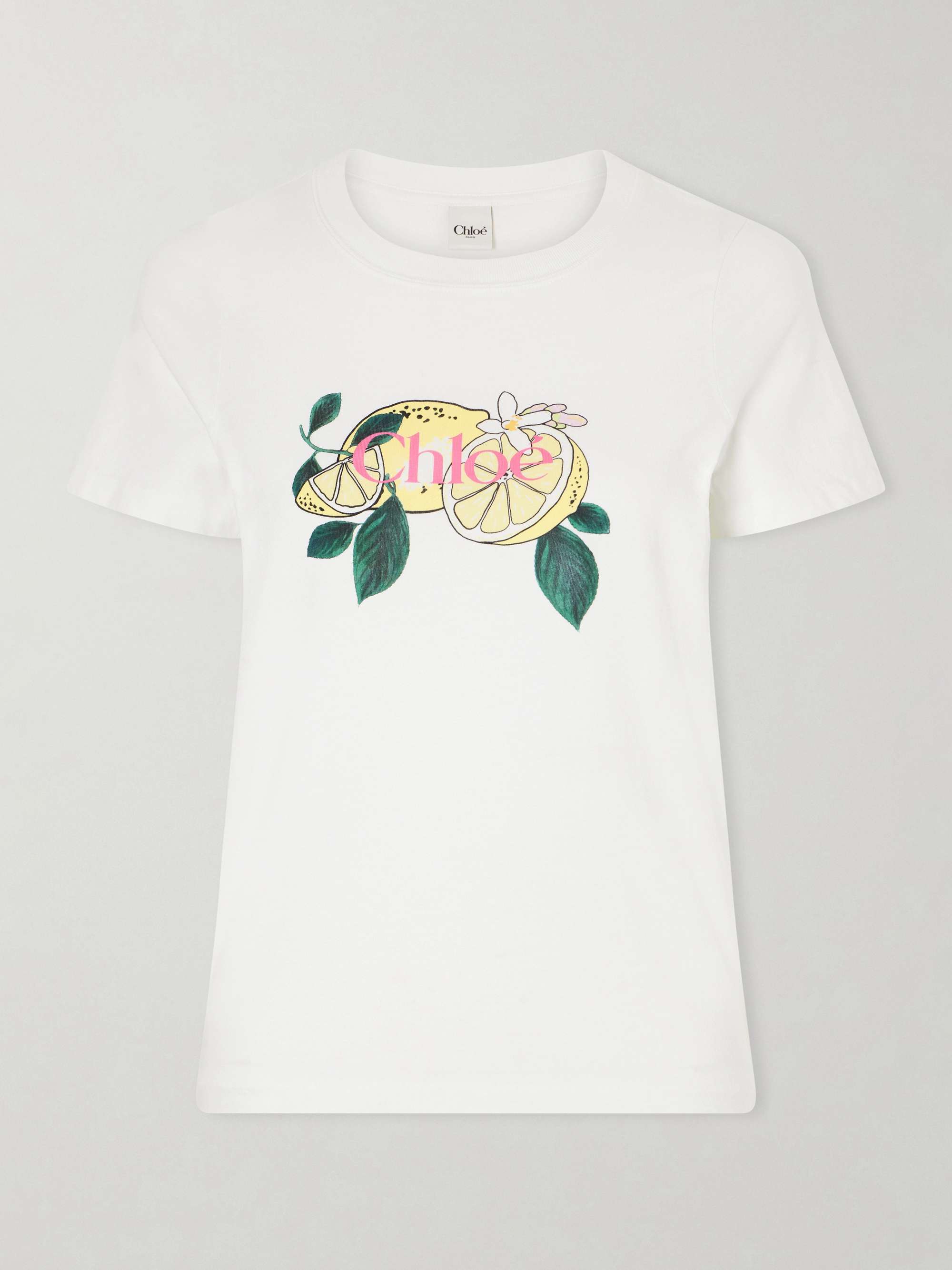 Printed Cotton-Jersey T-Shirt