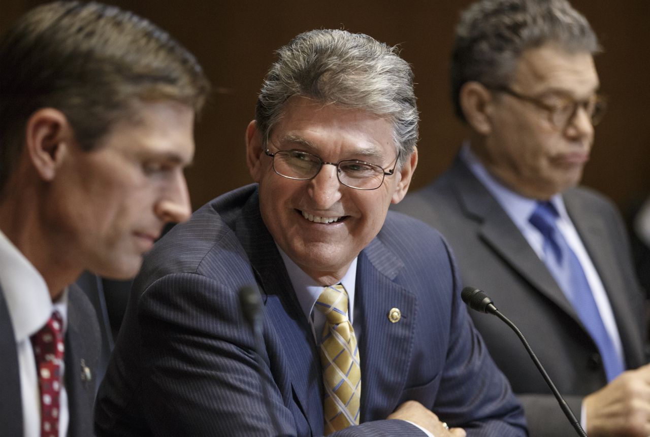 Sen. Joe Manchin of West Virginia.