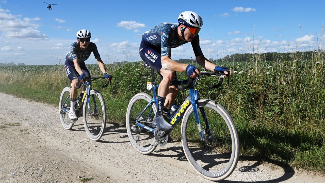 Matteo Jorgenson at the 2024 Tour de France