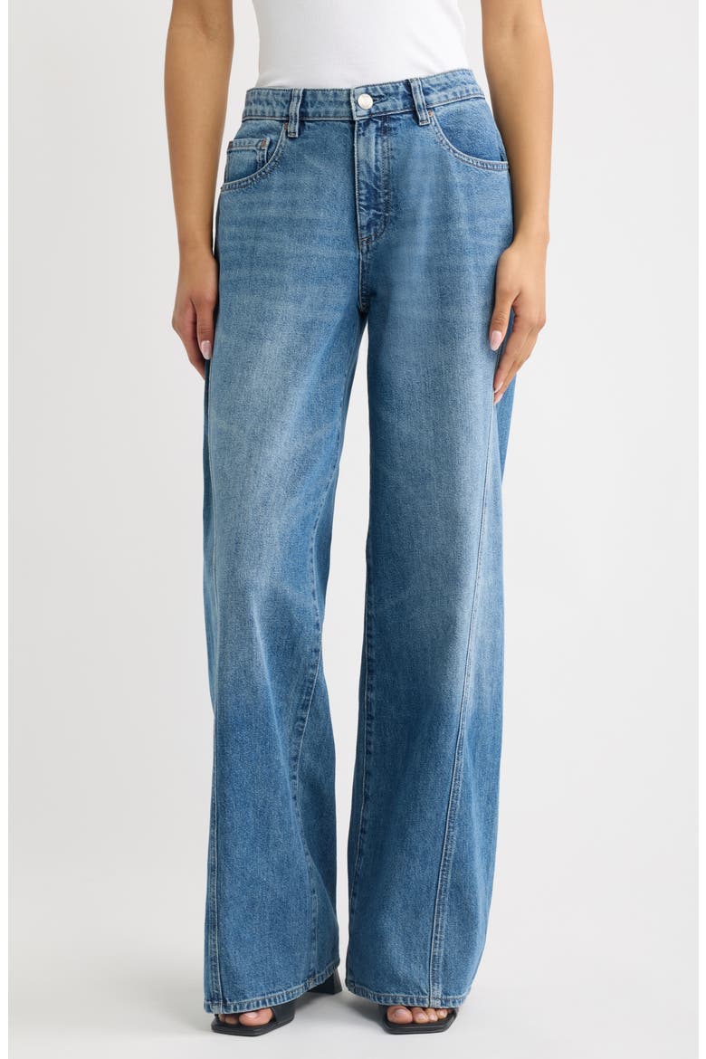 Alex Baggy Wide Leg Low Rise Highluxe&amp;trade; Jeans