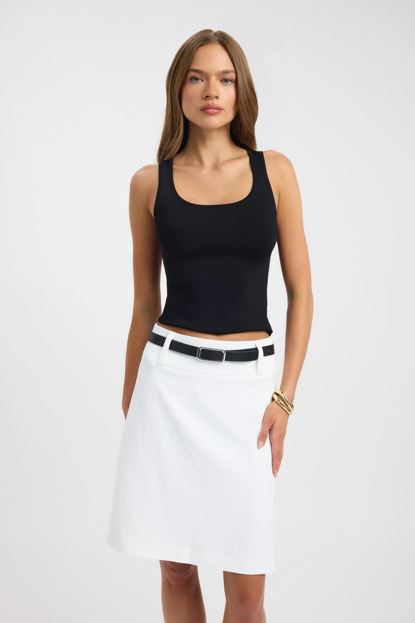 Kookai, Ariel Low Rise Midi Skirt