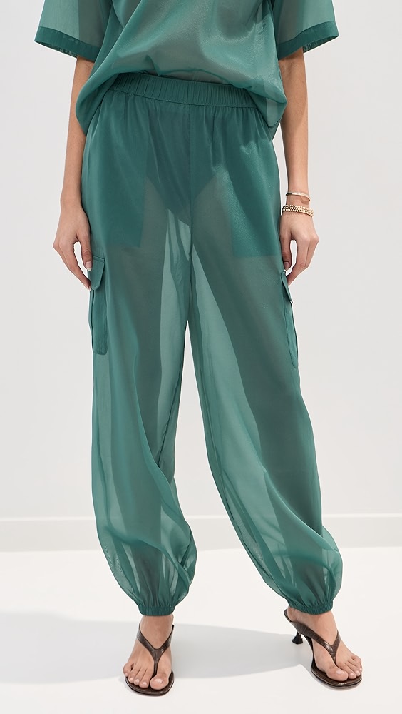 Cargo Pocket Pants - Jasper Green