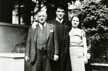 Cesare, Rosa and Robert Mondavi